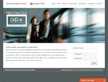 Tablet Screenshot of printmediamn.com